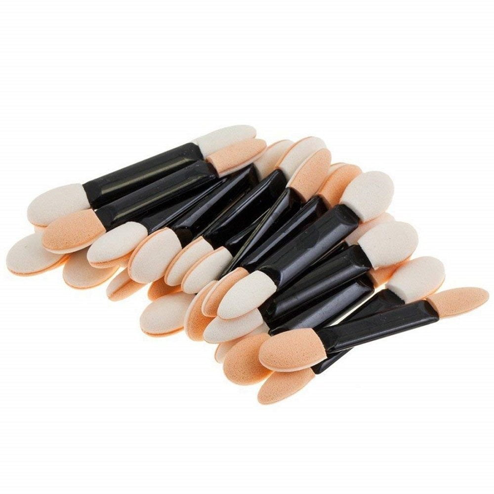 Disposable DualSide Eye Shadow Eyeshadow Brush Sponge Tipped Oval