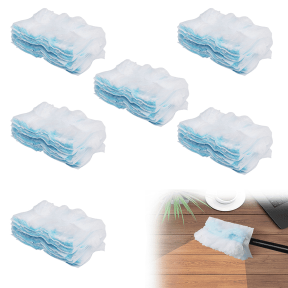 60 Pcs Electrostatic Duster Refill Heads, Disposable, Trap Lock Dust for Electronics, Blinds, Fans