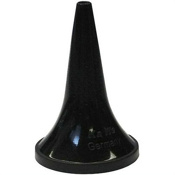 Disposable Ear Specula for KaWe EUROLIGHT C10, EUROLIGHT C30 and COMBILIGHT C10 Otoscopes, 2.5mm, Black, 100 Count