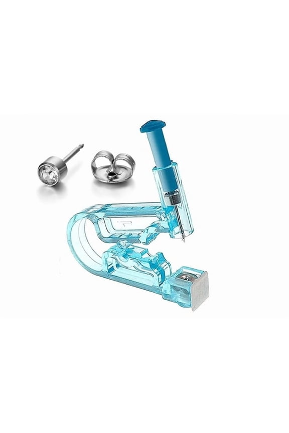 Disposable Ear Studs Piercing Ear Stud Unit Piercer Tool Kit