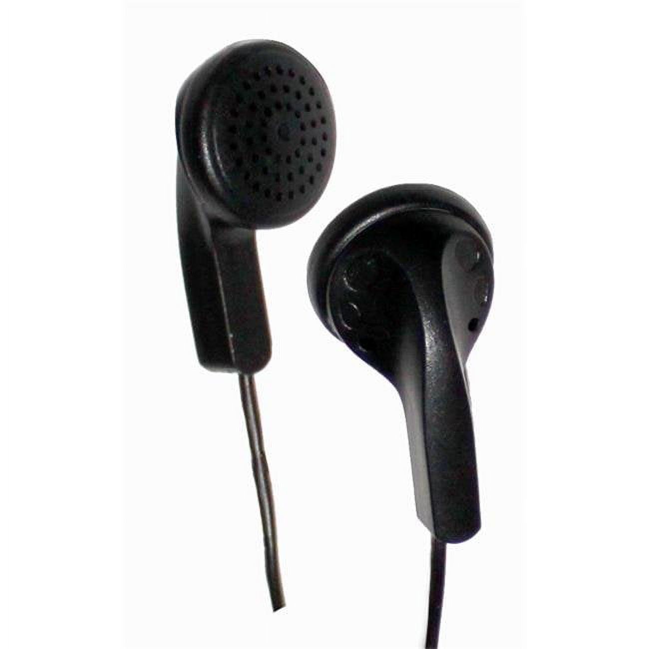 Disposable Earbud in Black - Pack of 20