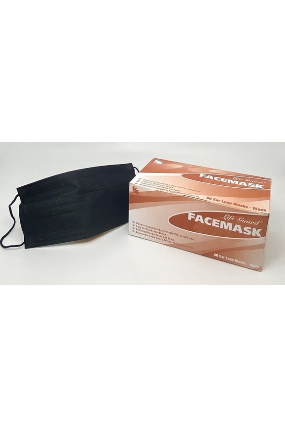 Disposable Earloop Safe Mouth Cover, Life Guard Face Mask #50