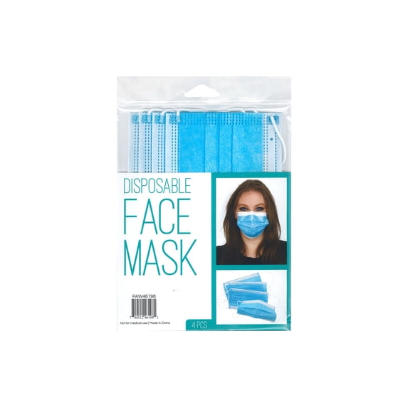 Disposable Face Mask 4pc