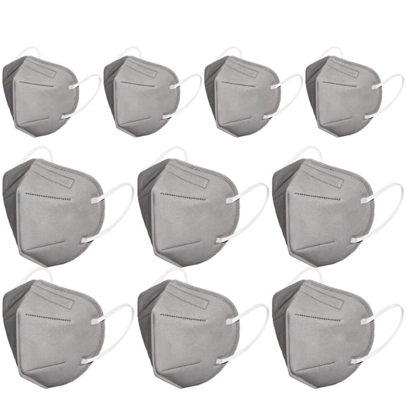Disposable Face Masks for Men and Women , Multi Layer Lightweight, Breathable on Skin Face Mask for Sport, Work, Travel Gray