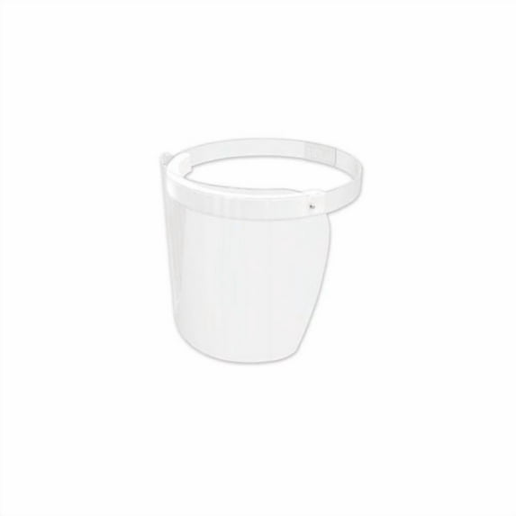 Disposable Face Shield, 13 x 10, Clear, 100/Carton | Bundle of 2