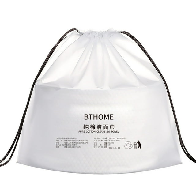 Disposable Face Towel Biodegradable Facial Tissue Unscented Baby Dry