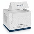 thumbnail image 1 of KOYMISKU Disposable Face Towels,50Ct Cotton Clean Face Towels,Large Make Up Remover Wipes, 1 of 7