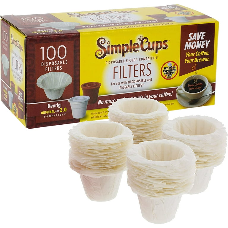 Simple cups filters top