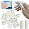 thumbnail image 1 of Disposable Finger Cover Pack Durable Rubber Fingertip Protector for Cleaning Painting Electronic Use, 1 of 8