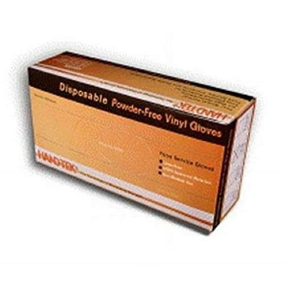 Disposable Flag Powder Free Vinyl Glove Small, Long Cuff, 10 Case - 100 Count