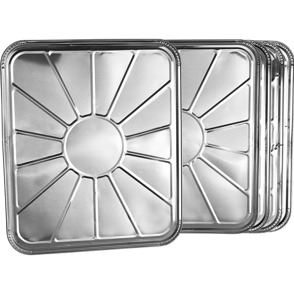 Disposable Foil oven liner Reusable Oven Drip Pan - Tray for Cooking and Baking Pack of 10