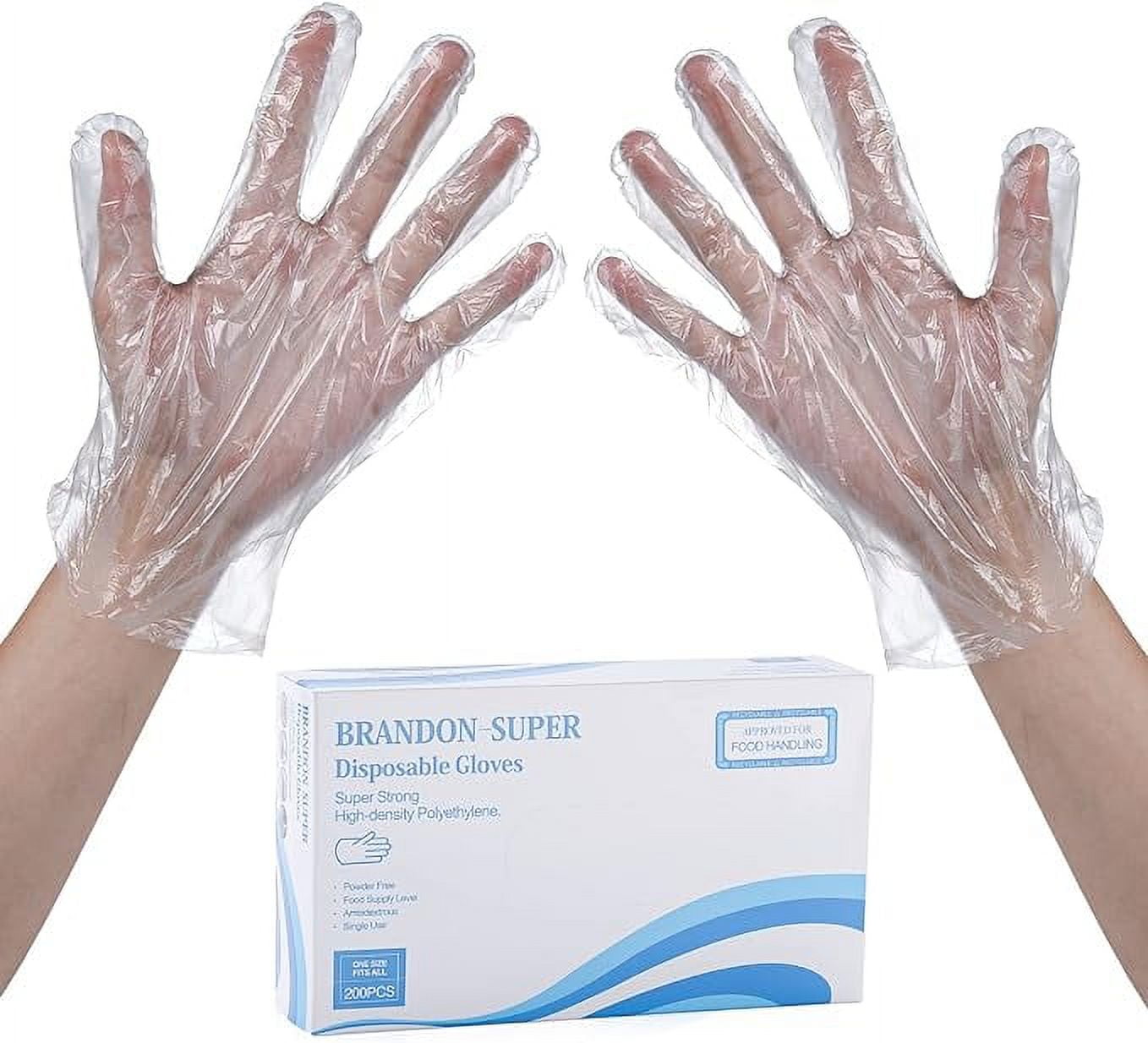 Disposable Food Gloves Food Handling, Cooking, Kitchen Cleaning and