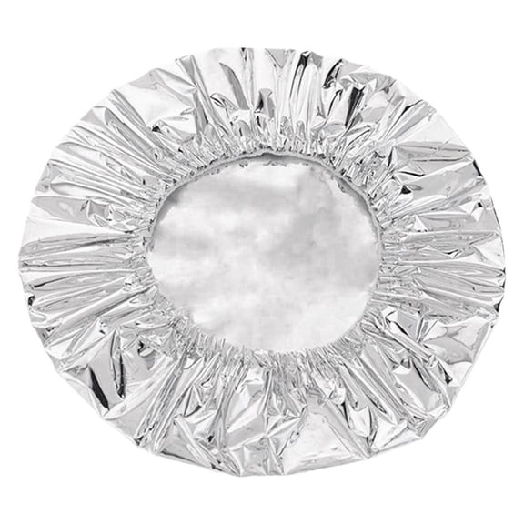 Disposable Food Insulation Cover Kitchen Aluminum Foil Film Circular Tin Foil High Temperature Resistant Household Wrap Cover