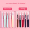 thumbnail image 1 of Disposable Fountain Pens Fine Point Calligraphy Fountain Pens Ink Pens Small Gel Ink Pens Mini Writing Pens Pocket Pen Office Sch ool Supplies Yellow 10Pcs, 1 of 4
