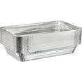 thumbnail image 1 of Disposable Full Size Deep Steam Table Aluminum Pans (25 Count) Foil Pans for Baking, Freezing, and Storage (21” x 13” x 3”), 1 of 2