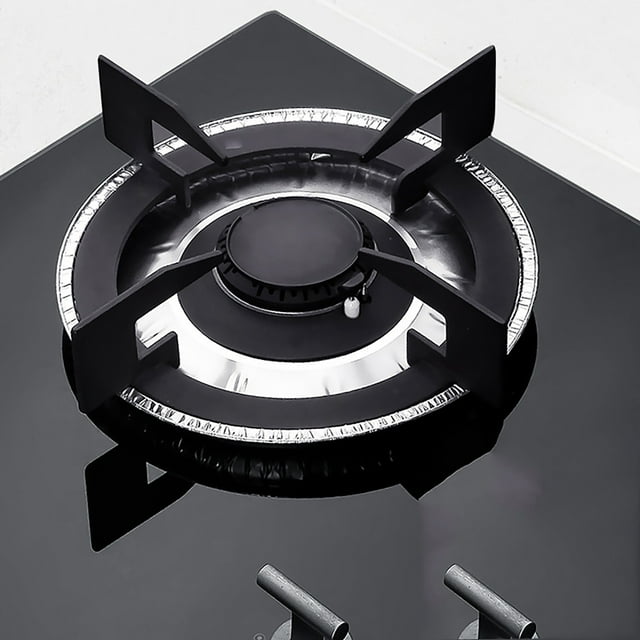 Disposable Gas Burner Liners (10 Pack) Aluminum Foil Square Gas Stove