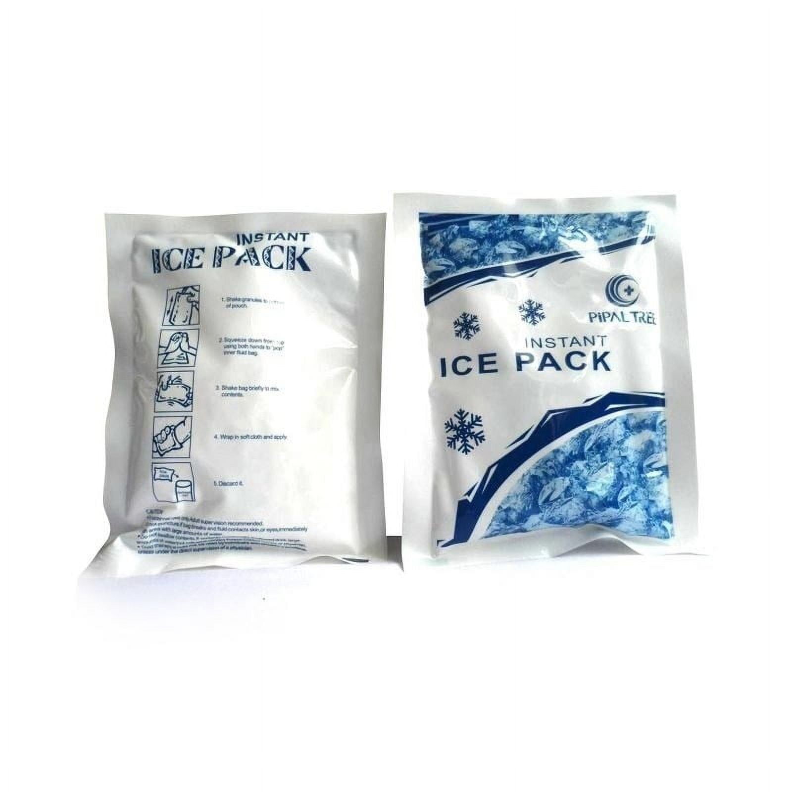 2 Pc Reusable Ice Pack Cooler Lunch Box Wrap Cold Therapy Pain