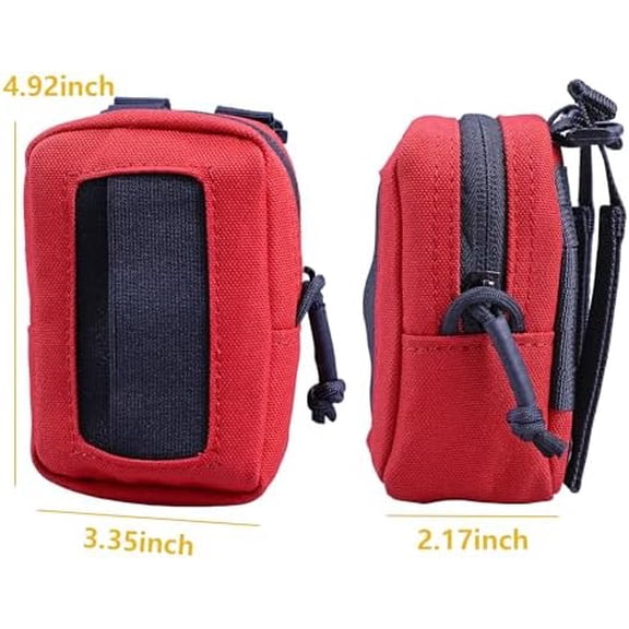 Disposable Glove Pouch Easy Access, Latex Gloves Pouch MOLLE Mounted for First Responders Duty Belt Backpack