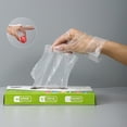 thumbnail image 1 of Plertrvy 100Pcs Disposable Gloves Per Box Clearance Gloves, 1 Box Of Disposable Gloves, Disposable Gloves Grade Tpe Gloves Film Gloves Transparent Thickened Tpe Gloves Disposable（Large）, 1 of 8