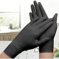 Disposable Gloves Food Prep Basic Nitrile Exam Gloves 5.5 Heavy Duty