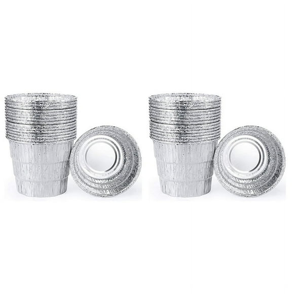 Disposable Grease Bucket Liners Fit for Wood Fired Pellet BBQ Grill Accessories 12 Pack