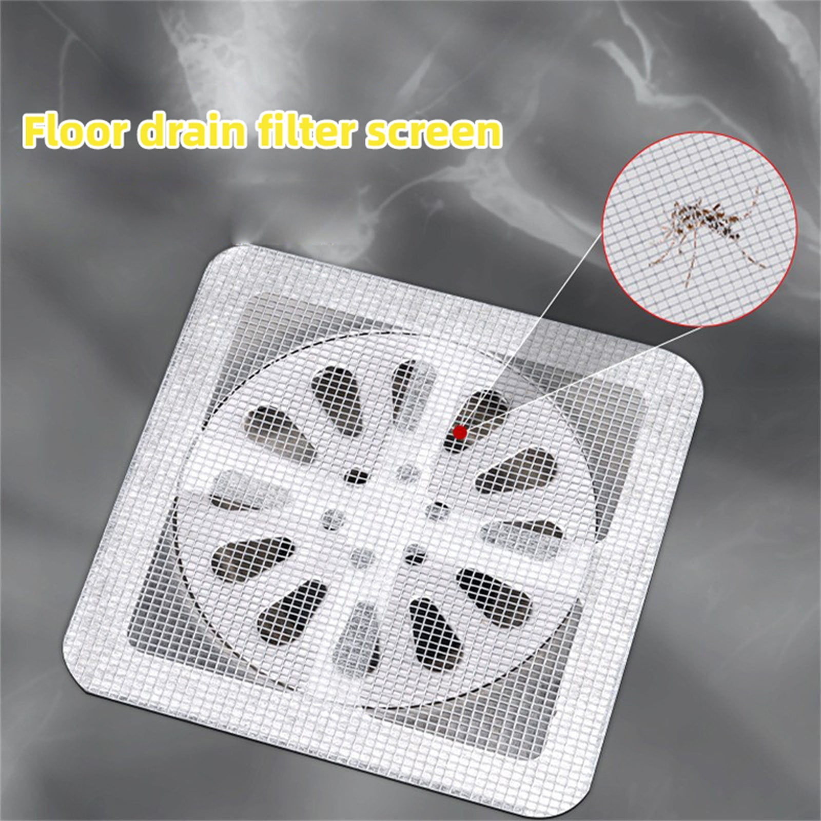 Disposable Hair Drain Stickers 2024 New Disposable Shower Drain Hair ...