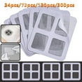 thumbnail image 1 of Disposable Hair Drain Stickers, Disposable Shower Drain Cover Hair Catcher Shower Drain Mesh Stickers, Drain Mesh Strainer for Bathroom Laundry Bathtub Kitchen, 1 of 7