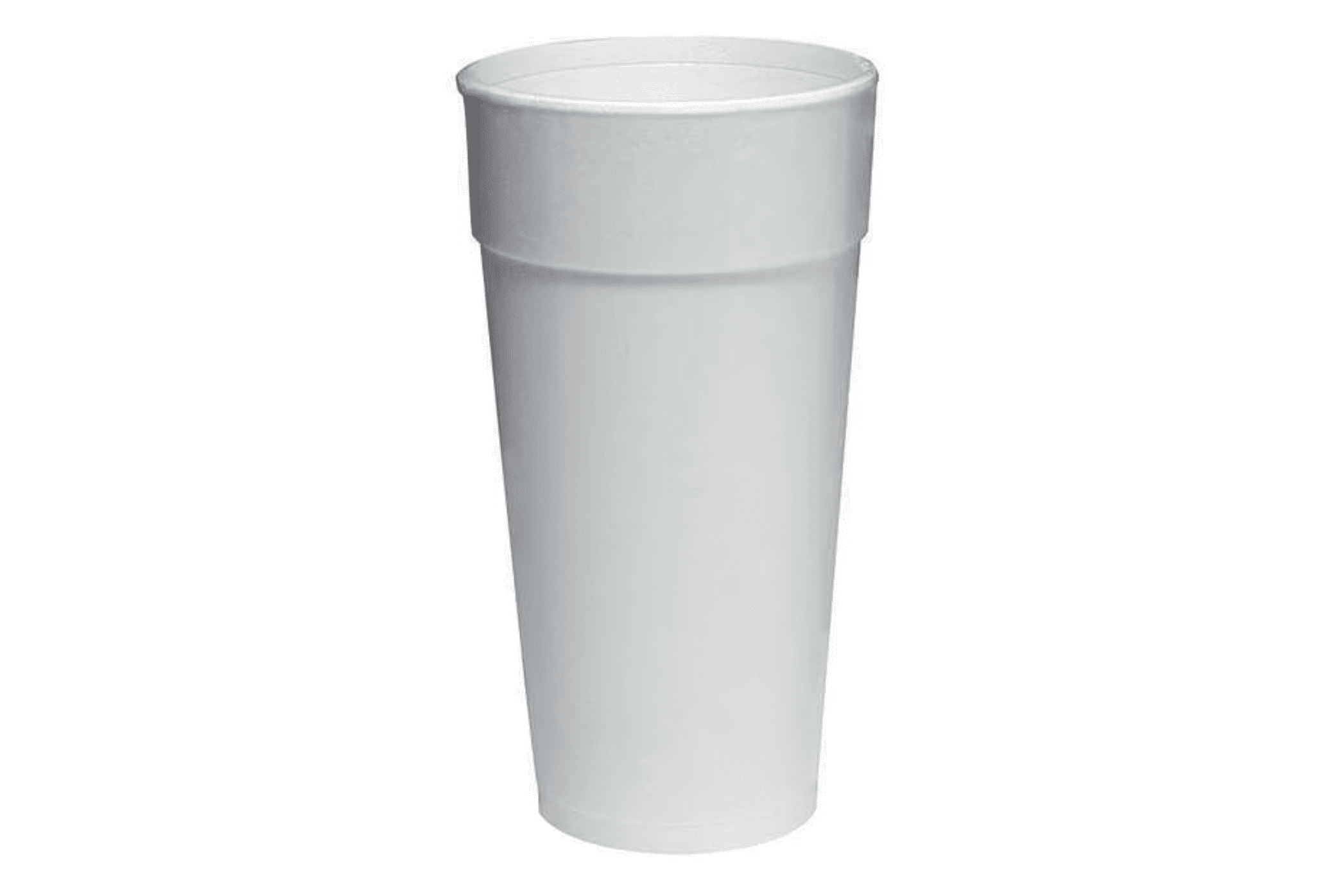 Disposable Hot cup 24 oz. White, Foam, Pk500