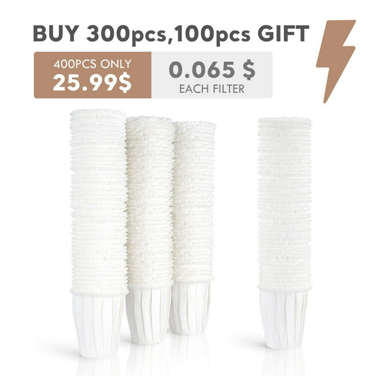 Disposable K Carafe Filters Paper Large K Cups Pods For Keurig 2.0 Series 300pcs Walmart