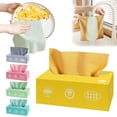 thumbnail image 1 of Disposable Kitchen Cleaning Cloths | Thickened Durable Wipes | Water-Washable & Reusable Dishcloth | Dry/Wet Use | Heavy-Duty Pull-Out Rags | Convenient One-Time & Multi-Use | 50 Ct Pack, 1 of 8