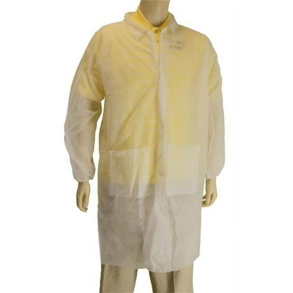 Disposable Lab Coat - 2XL, Pack 30