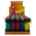 Disposable Lighters with Display Stand Pack of 50 Solar Lite