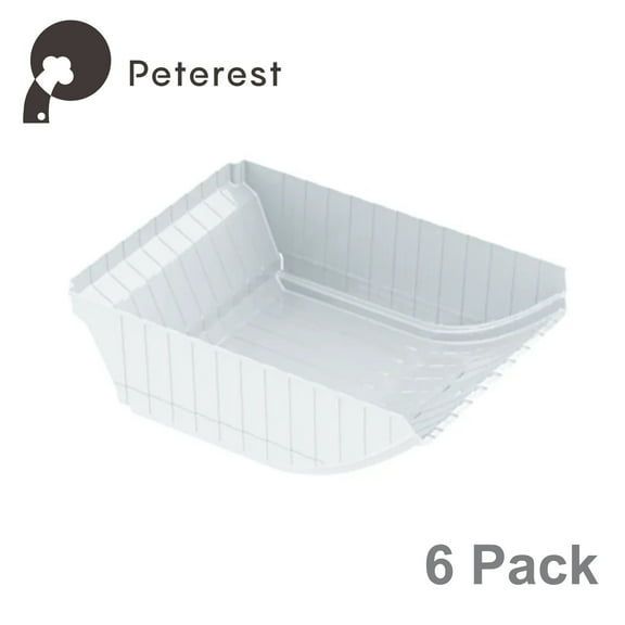 Disposable Litter Box Liners Leakproof Clean-Free Easy to Set Up and Replace 6 Packs