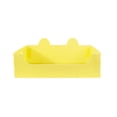 thumbnail image 1 of Disposable Litter Box Portable Travel Pan with Leak Proof Liner and Foldable Design for Indoor Outdoor Use Easy Cleanup for Felines, Lemon Yellow 16 Inch, 1 of 5