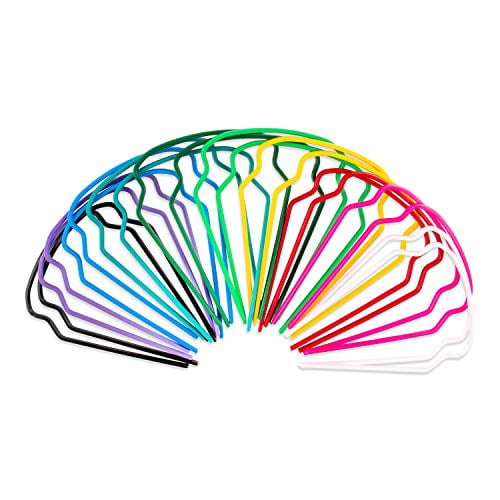 Disposable Medical & Dental Eye Shield Frames | Protect Eyes from Splash, Splash and Splatter, Lightweight Comfortable Fit | Autoclaveable | 10 Colors per case | 100 Frames Per Case