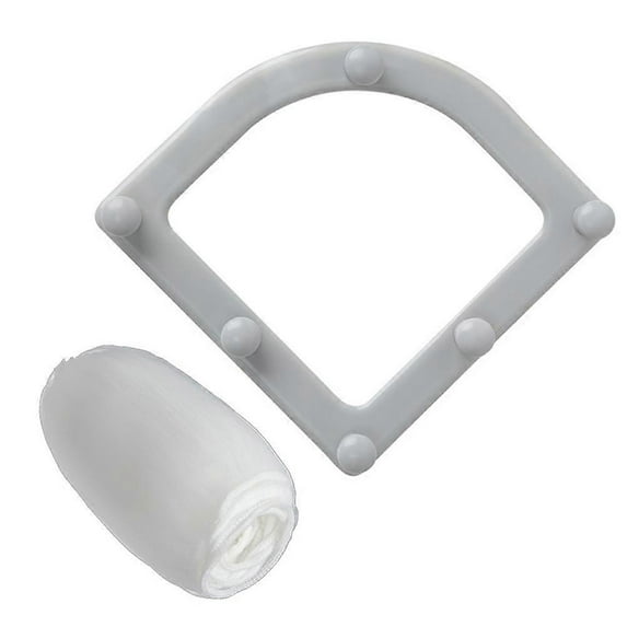 Disposable Mesh Sink Strainer Bags Triangle Filter Sink Strainer Bag For Kitchen Use Grey 21X8.5X1CM Waste Filtering 1 Set