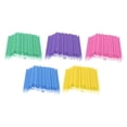 thumbnail image 1 of Disposable Micro Makeup Brush, Long Handle Collapsible Soft Cotton Tip Disposable Micro Applicator for Daily Makeup Use, 1 of 5