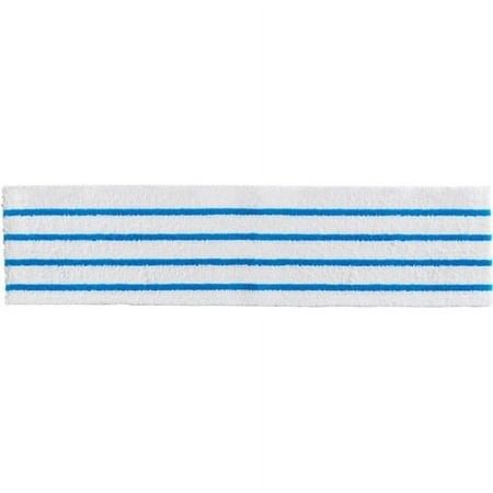 RubberMaid - HYGEN Microfiber Cleaning Pads, 4.75", x 19", 150 Pads/Pack (2134282) - White/Blue