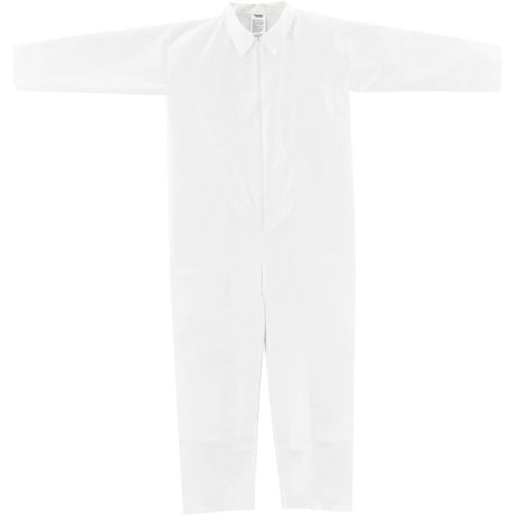 Disposable Microporous Coverall, Open Wrists/Ankles, WHT, 3X-Large, 25/Case