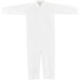 thumbnail image 1 of Disposable Microporous Coverall, Open Wrists/Ankles, White, Large, 25/Case, 1 of 3