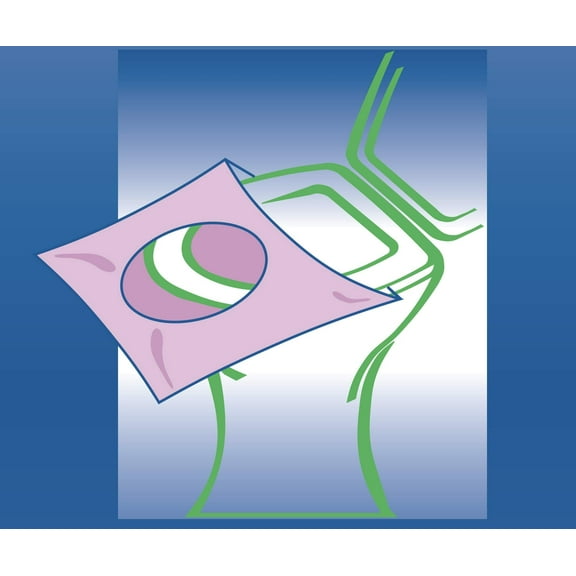 Disposable NYLON Toilet Seat cover 20 Pack - Waterproof, Ideal for Kids and Adults