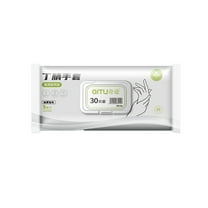 Disposable Nitrile Dishwashing Gloves for Women & Men - Food Grade, Chemical-Resistant, High Elasticity | 30-Pack (S/M/L) for Kitchen Cleaning & Household Chores