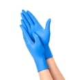 Disposable Nitrile Gloves, 100 Count Per Box for Household Cleaning ...