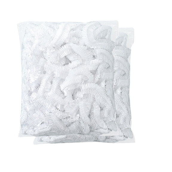 Disposable Non Woven Bouffant Caps Lightweight Breathable Head Covers for Food Service Medical Use Pack of 200