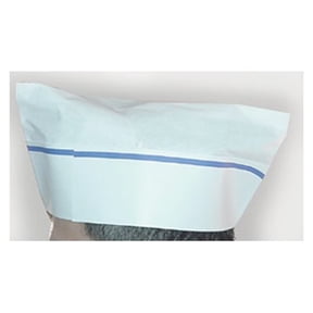 Disposable Overseas Hat One Size Fits All Box Of 100 Red
