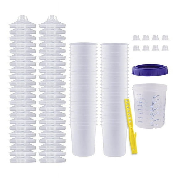 Disposable Paint Guncup for HVLP Paint Spraygun,,Car Paint Gunkit,1 set x car paintgun,As Shown