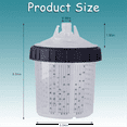 Disposable Paint Sprayer Mixing Cup for Automotive PaintGun, HVLP Paint