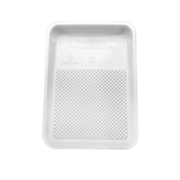 Disposable Paint Tray Liner, White