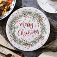 thumbnail image 1 of Nilvkv Disposable Painted Paper Plates for Christmas Parties Water Proof Oil Draining Thickened Sturdy Based Pulp, Christmas Decorations, 1 of 6
