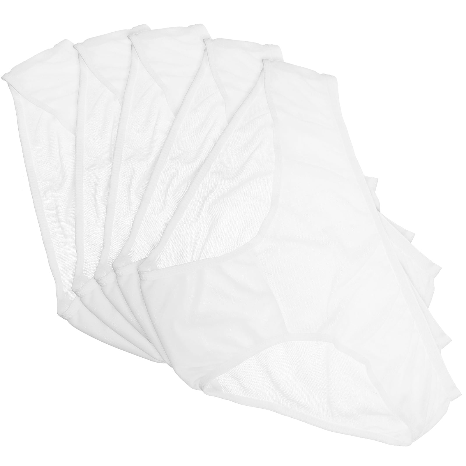 Disposable Panties Handy Bikini Briefs Period Travel Underwear Mesh Postpartum White Men Women